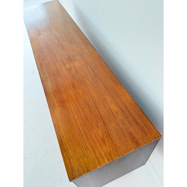 Brown Mid-Century Modern Teak Stateroom Credenza from Stonehill, 1970s For Sale - Image 8 of 17