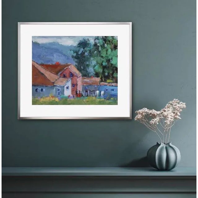 Quiet Places & Coastal Views — Fort Bragg Landscape (Original Oil Painting) For Sale In Reno/Lake Tahoe - Image 6 of 7