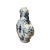 This is a Chinese decorative porcelain vase in a Blue and White color finish. The theme is oriental people scenery...