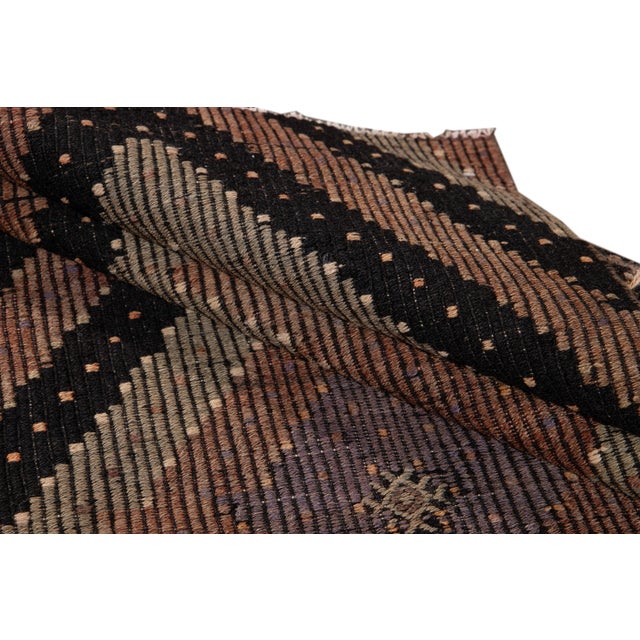 Textile Vintage Sumakh Wool Rug 4 X 7 For Sale - Image 7 of 13