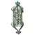 Mid 20th Century Bronze Pendant Chandelier Light For Sale