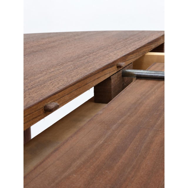 Round Extendable Dining Table and Chairs in Teak by Hans Olsen for Frem Røjle, Denmark, 1960s, Set of 5 For Sale - Image 18 of 18