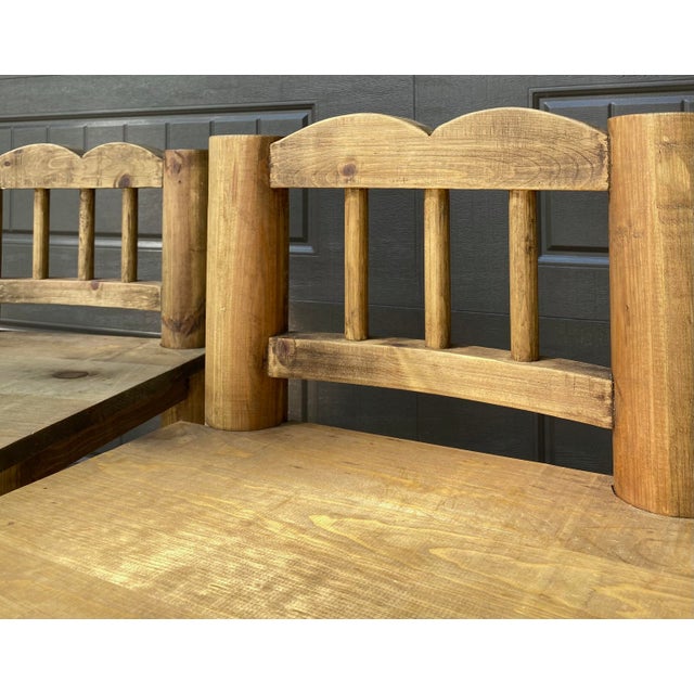 Lake House Counter Stools for Cabin, Set of 4 For Sale - Image 9 of 12