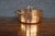 Copper Copper Stock Pot With Lid and Brass Handles For Sale - Image 8 of 10