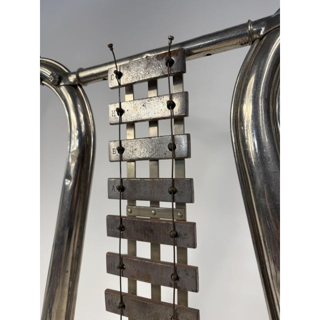 Vintage Parade Glockenspienel in Chromed Brass, 1930s For Sale - Image 9 of 18