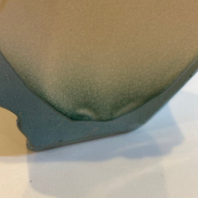 1980s Tony Evans Original Vintage “Ancient Sands” Signed Pottery Vase For Sale - Image 5 of 11