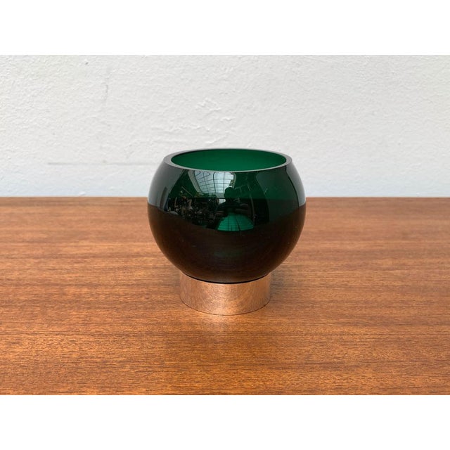 Mid-Century German Space Age Glass Ball Bowl from Quist, 1960s, Set of 3, in Very Good conditions. Designed 1960 to 1969 I...
