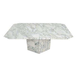 Dining Table in Marble Stone For Sale