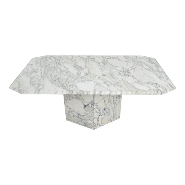 Dining Table in Marble Stone For Sale