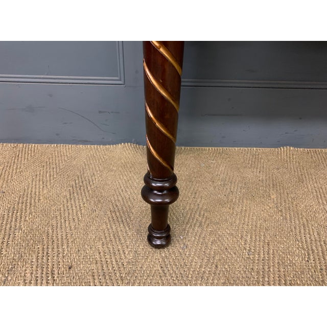 Victorian Mahogany Hall Table, 1865 For Sale - Image 15 of 18