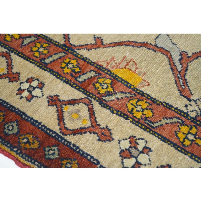Antique Tribal Bakhshayesh Rug 3'11'' X 6'0'' For Sale In New York - Image 6 of 11