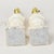 Vintage Italian Carved Stone Alabaster Table Lamp - Pair For Sale - Image 10 of 11