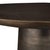 Modern Bronze Outdoor Indoor Round Dining Table For Sale - Image 3 of 5