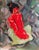Natalia Vypritskaia, Study of a Red Nude, Oil on Canvas For Sale - Image 7 of 7