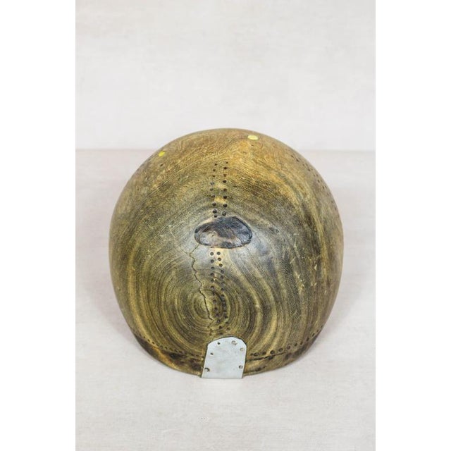 Turkana Bowl in Handcarved Wood For Sale - Image 3 of 5