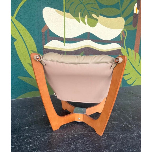 Odd Knutsen Danish Modern Luna Chair Pair W Otto For Sale - Image 15 of 17