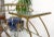Decorative Gold Gilt Wrought Iron Glass Shelves Étagère For Sale - Image 10 of 13