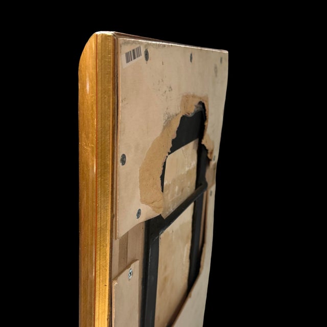 Neoclassical 19th Century Italian Large Carved Marble Alto-Relief Plaque With Giltwood Frame For Sale - Image 10 of 10