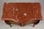 Wood French Louis XV Style Marble Top Marquetry Commode For Sale - Image 7 of 9