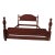 1980s Henkel Harris Cherry Poster Bed Designer Rare Queen For Sale