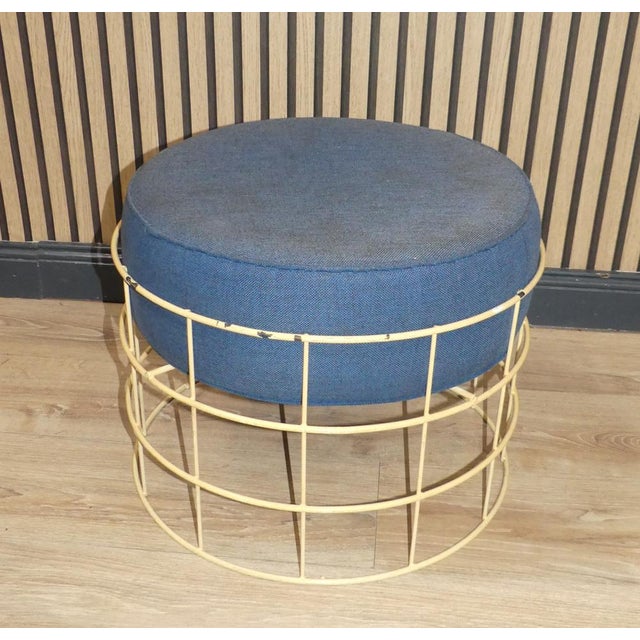 Set of T1 Wire Stool Stools by Verner Panton for Plus Linje, 1960s For Sale - Image 9 of 18