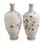 19th Century Kyoto Satsuma Moriage Vases in the style of Chikusai, 1890s, Set of 2 For Sale - Image 5 of 15