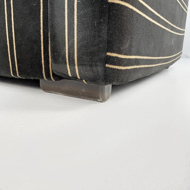 Italian Modern Erasmo Alpaca Sofa by Afra and Tobia Scarpa for B&B, 1980s, Set of 3 For Sale - Image 17 of 18