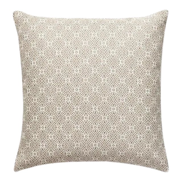 The House of Scalamandré Cape May Outdoor Pillow, Sandbar For Sale