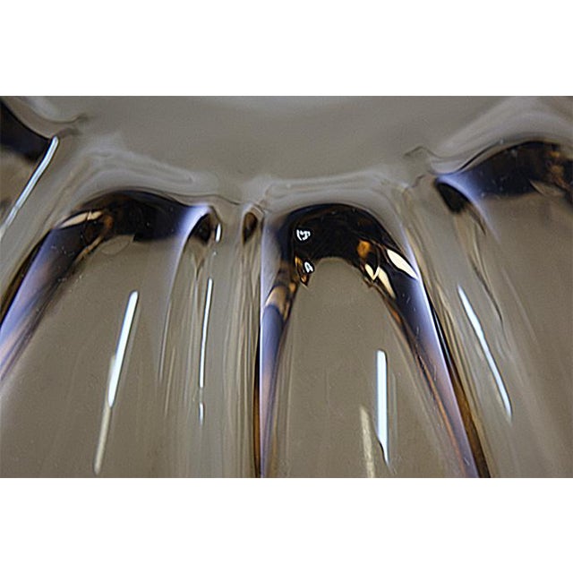 Fluted Glass Bowl For Sale In Saint Louis - Image 6 of 6