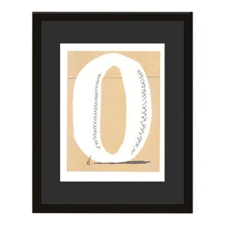 1990s 'O' From 'Hockney's Alphabet' by David Hockney For Sale