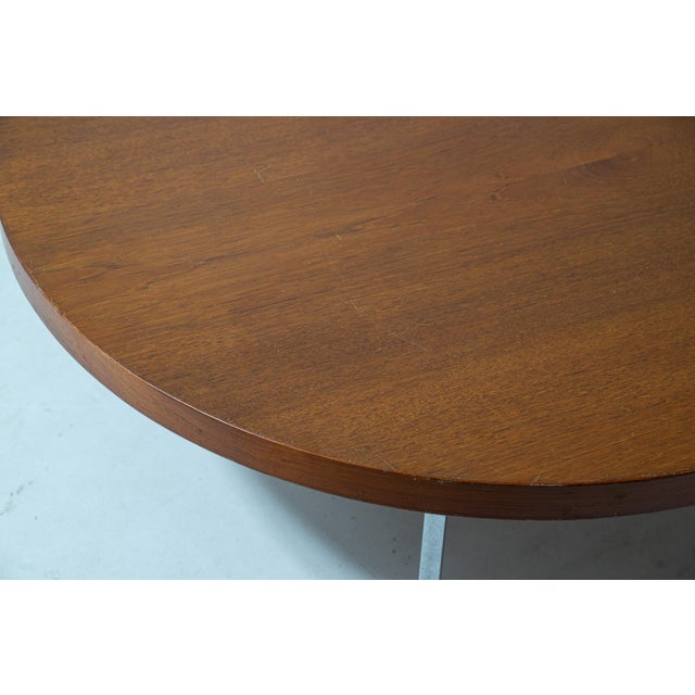 Teak Round Table by Koh Liang Le for Artifort, 1950s For Sale - Image 9 of 11