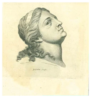 Johann Caspar Lavater, Portrait, Original Etching, 1810