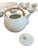 Off-white Vintage Seyei Fine China Cups, Bowls & Serving Dishes - 37 Pieces Collection For Sale - Image 8 of 12