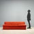 Vintage Zanotta Three Seater Sofa in Fabric, Italy, 1970s For Sale - Image 3 of 15