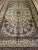 This vintage Persian Nain rug offers a rare and unusually warm interpretation of the classic Nain design vocabulary —...