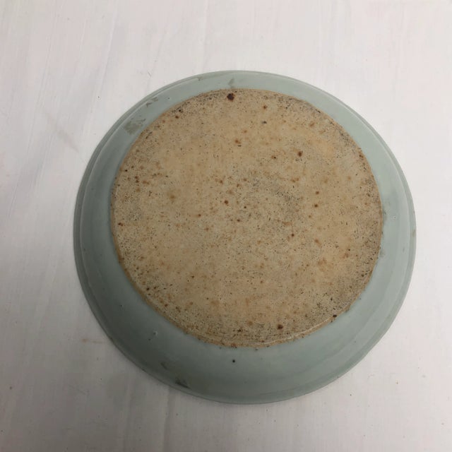 Chinese Antique 1790-1800 Chinese Canton Pie Plate For Sale - Image 3 of 5