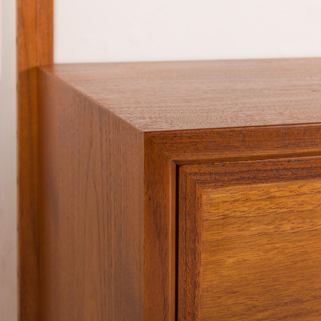 Wall Unit with Bureau and Desk Shelf by Poul Cadovius for Cado, 1960s For Sale - Image 14 of 18