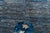 Doris Leslie Blau Vintage Chinese Floral Navy Blue Hand-Knotted Wool Rug For Sale In New York - Image 6 of 10