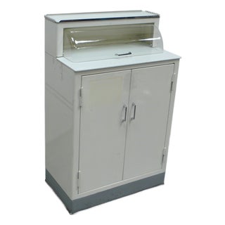 Mobile Medical 2-Door Cabinet, 1960s For Sale