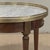 Antique French Louis XVI Mahogany Marble Top Bouillotte Table For Sale - Image 9 of 18