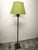 1980s Floor Lamp with Brass Capitals and Fabric Lampshade, 1980s For Sale - Image 5 of 18