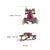 1890s Revival Inspired Silver & 3Ct Natural Ruby Diamond Pavé Frog Brooch Pendant For Sale - Image 11 of 14