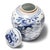Chinese Blue & White Ginger Jar With Mythical Fu Lions For Sale - Image 3 of 3