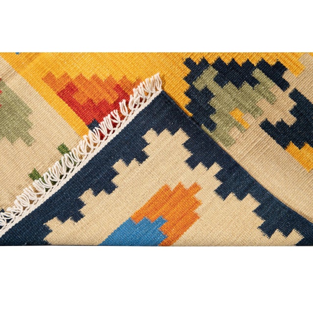 21st Century Modern Kilim Rug 5 '6'' X 8' 1'' For Sale - Image 4 of 11