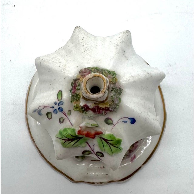 Mid 19th Century Antique Staffordshire Porcelain Cottage Pastille Burner, 19th Century For Sale - Image 5 of 6