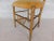Early 20th Century Antique Gold Painted Faux Bamboo Music Box Seat Accent Chair For Sale - Image 5 of 12