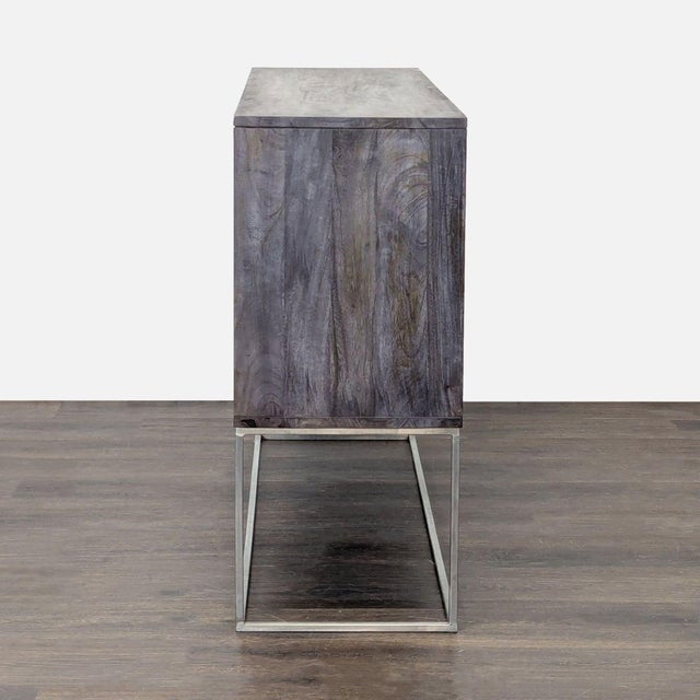 2010s Cb2 Smythe Media Console For Sale - Image 5 of 11