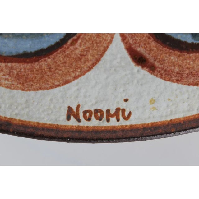 Danish Stoneware Bowl with Tree of Life Motif by Noomi Backhausen for Søholm, 1960s For Sale - Image 4 of 9