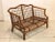 Wicker and Bamboo Sofa, 1970s For Sale - Image 4 of 12