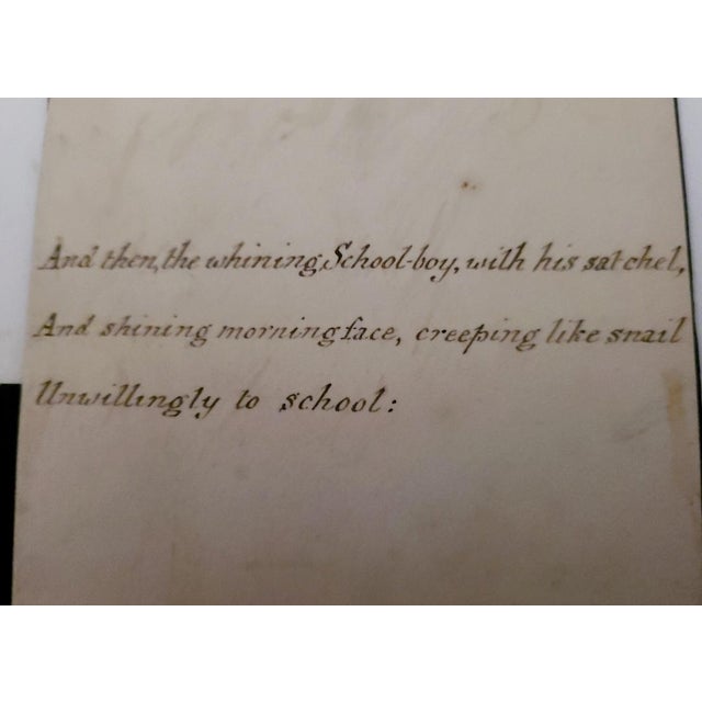 Beautifully Framed Watercolor “School Boy” English School 1820 For Sale In Chicago - Image 6 of 7